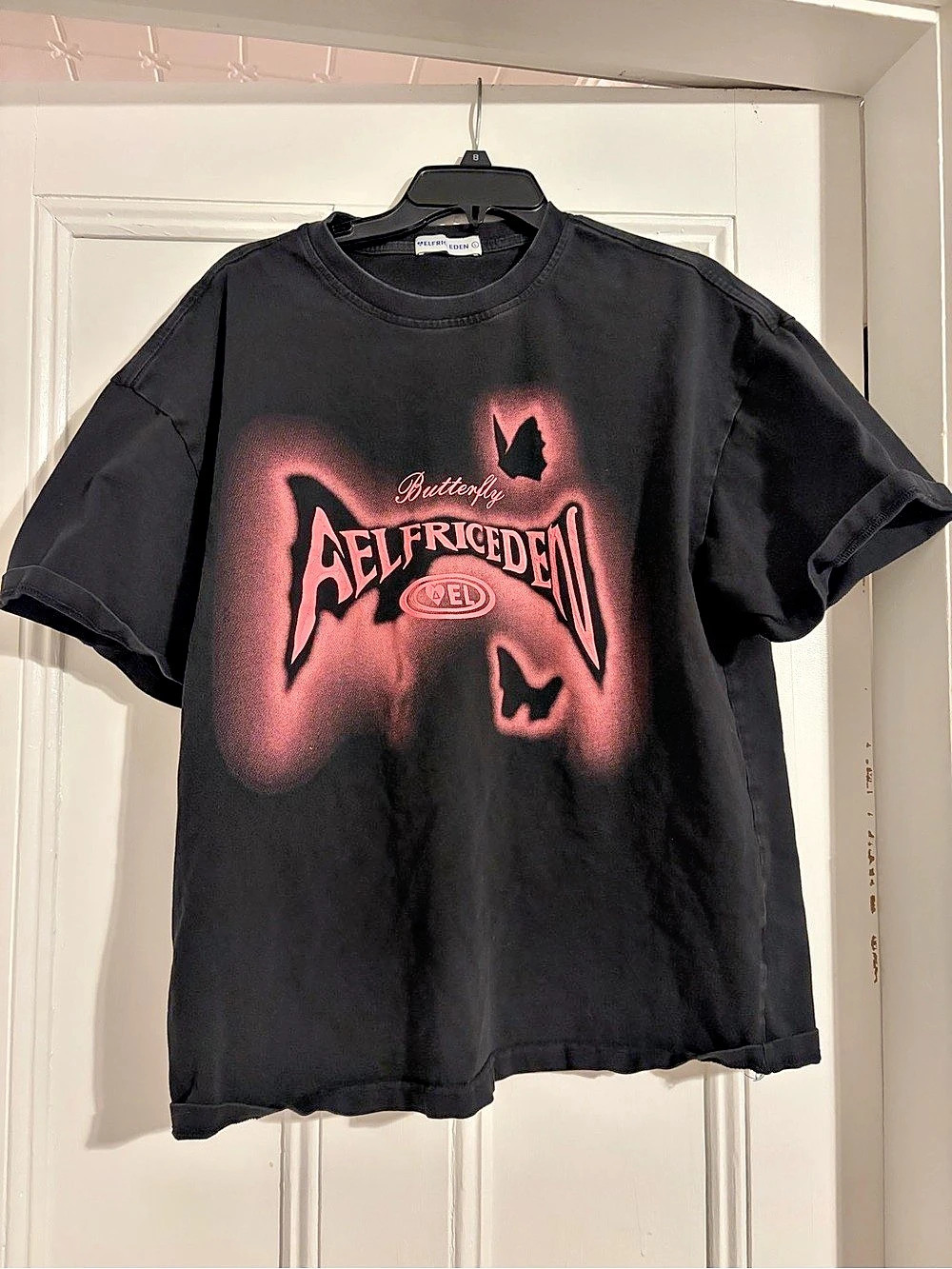 Aelfric Eden Butterfly Eden Graphic Tee in Black